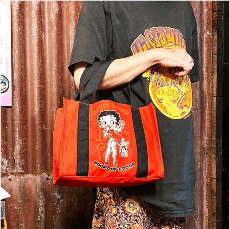 SQUARE MINI TOTE BAG スクエア ミニ トートバッグ Betty Boop