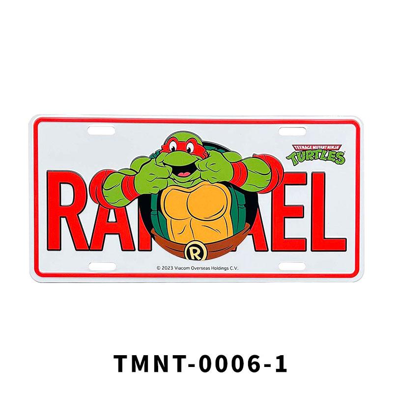 Mutant Turtles タートルズ 亀 ライセンスプレート ナンバープレート
