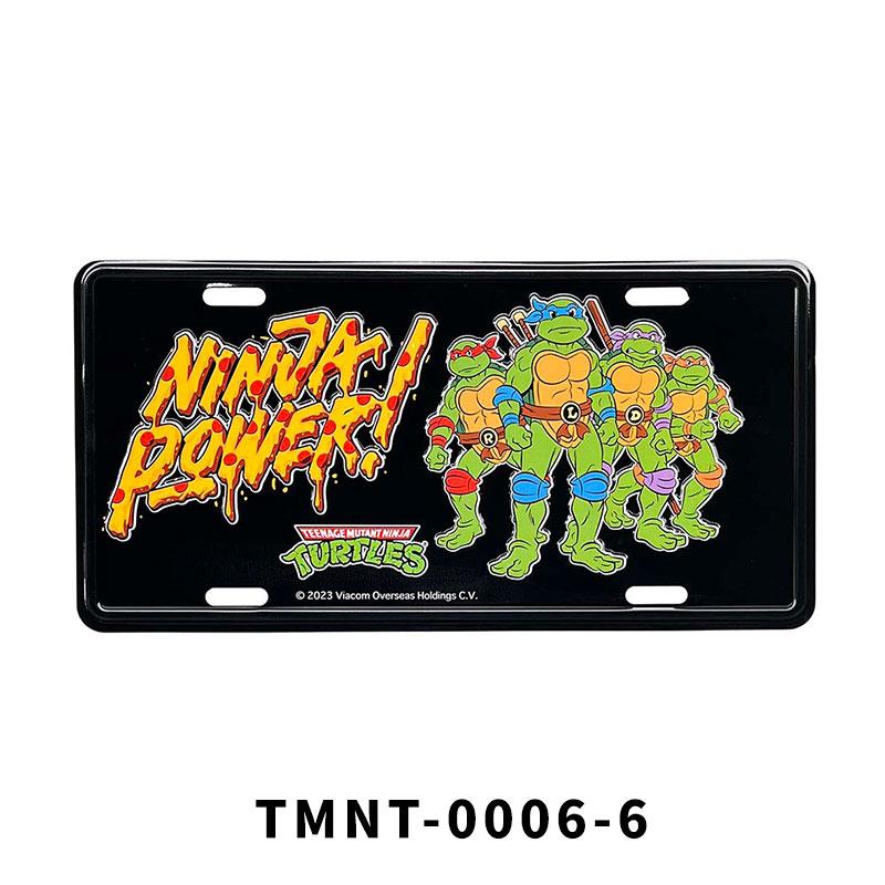 Mutant Turtles タートルズ 亀 ライセンスプレート ナンバープレート