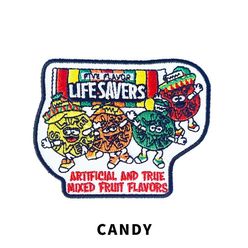 SOFTCREAM JUICE CANDY BEAR SINCLAIR RAISIN アイロンワッペン SOFTCREAM JUICE CANDY BEAR SINCLAIR RAISIN アイロンワッペン