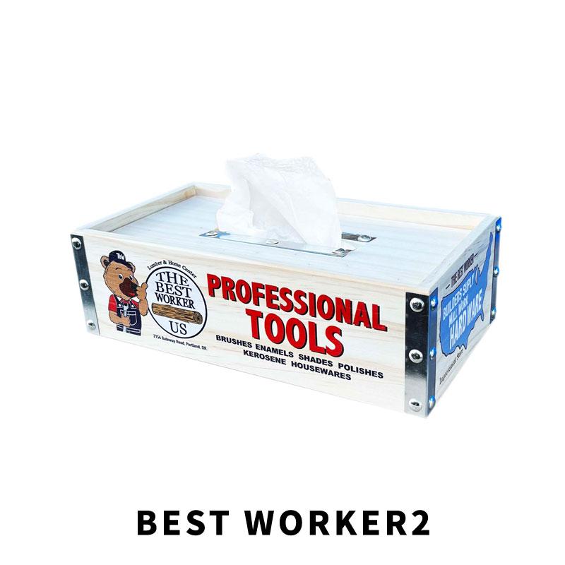 ウッドティシュボックス BEST WOKER FEPC Betty Boop R66 ティッシュ