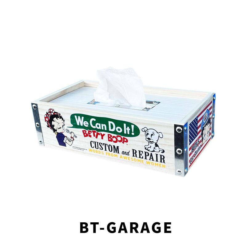 ウッドティシュボックス BEST WOKER FEPC Betty Boop R66 ティッシュ