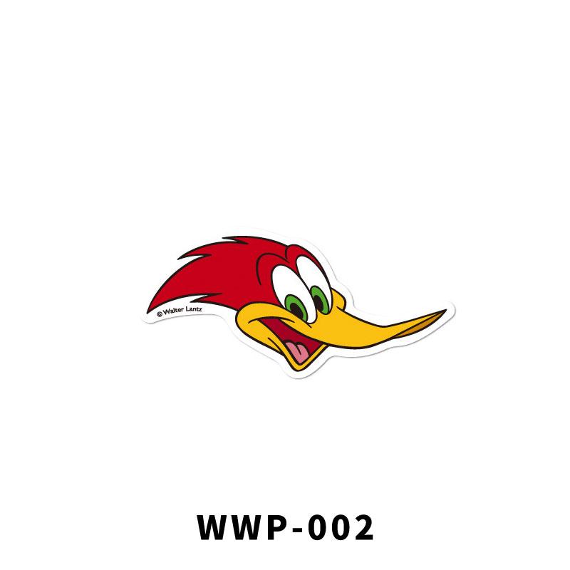 ウッドペッカー Woodpecker ダイカット ミニステッカー WWP-001 WWP
