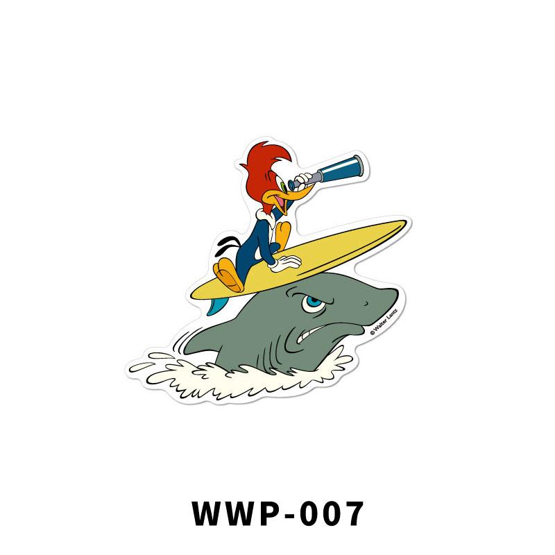 ウッドペッカー Woodpecker ダイカット ステッカー WWP-007 WWP-014