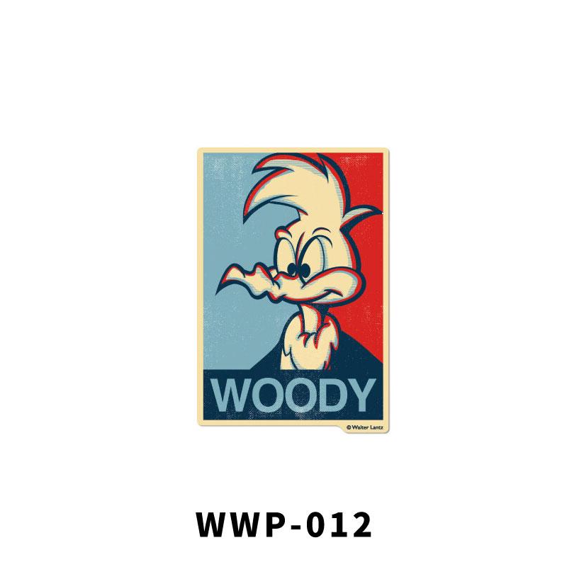 ウッドペッカー Woodpecker ダイカット ステッカー WWP-007 WWP-014