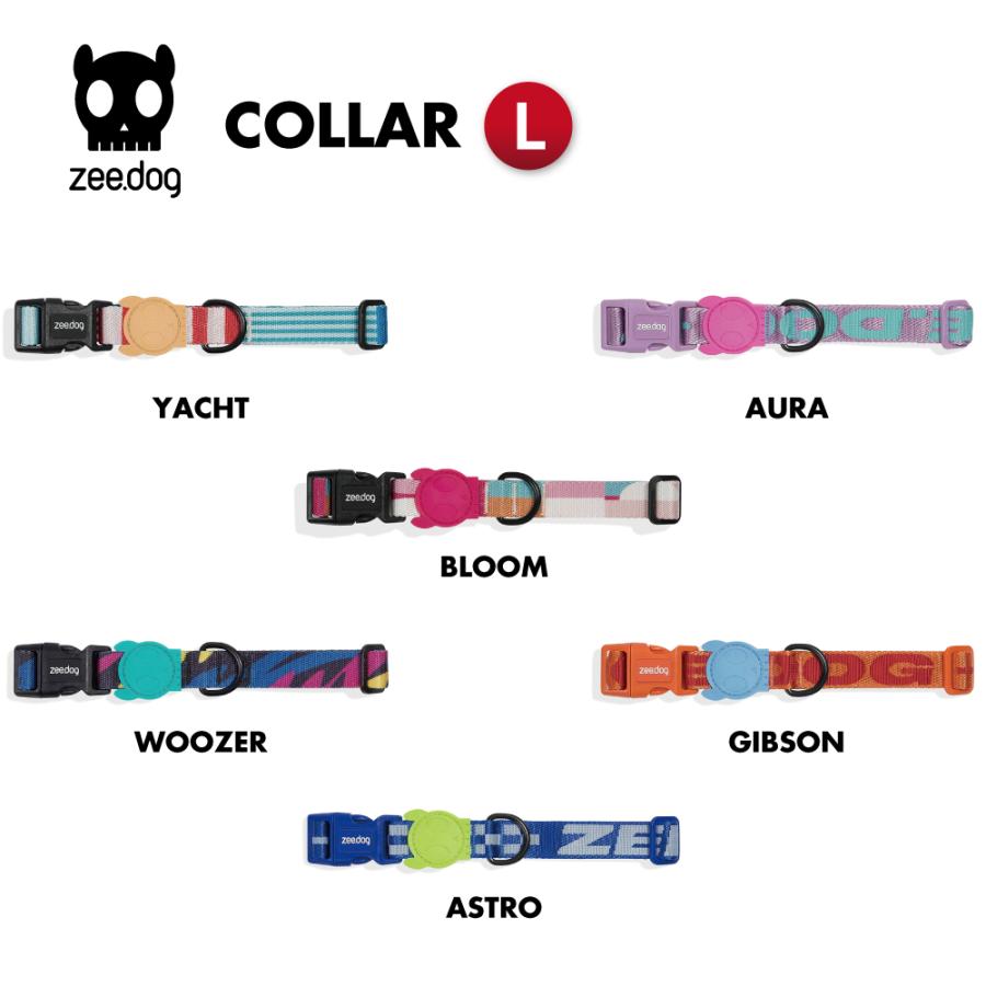 2023　カラー　Lサイズ　首輪　ZEE DOG ジードッグ　zeedog ZEEDOG | 