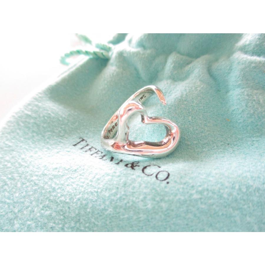 ★とちぎ屋！【ＴＩＦＦＡＮＹ】ティファニー エルサ・ペレッティ オープンハ―トリング 優雅な逸品！★｜n783yuuto4041