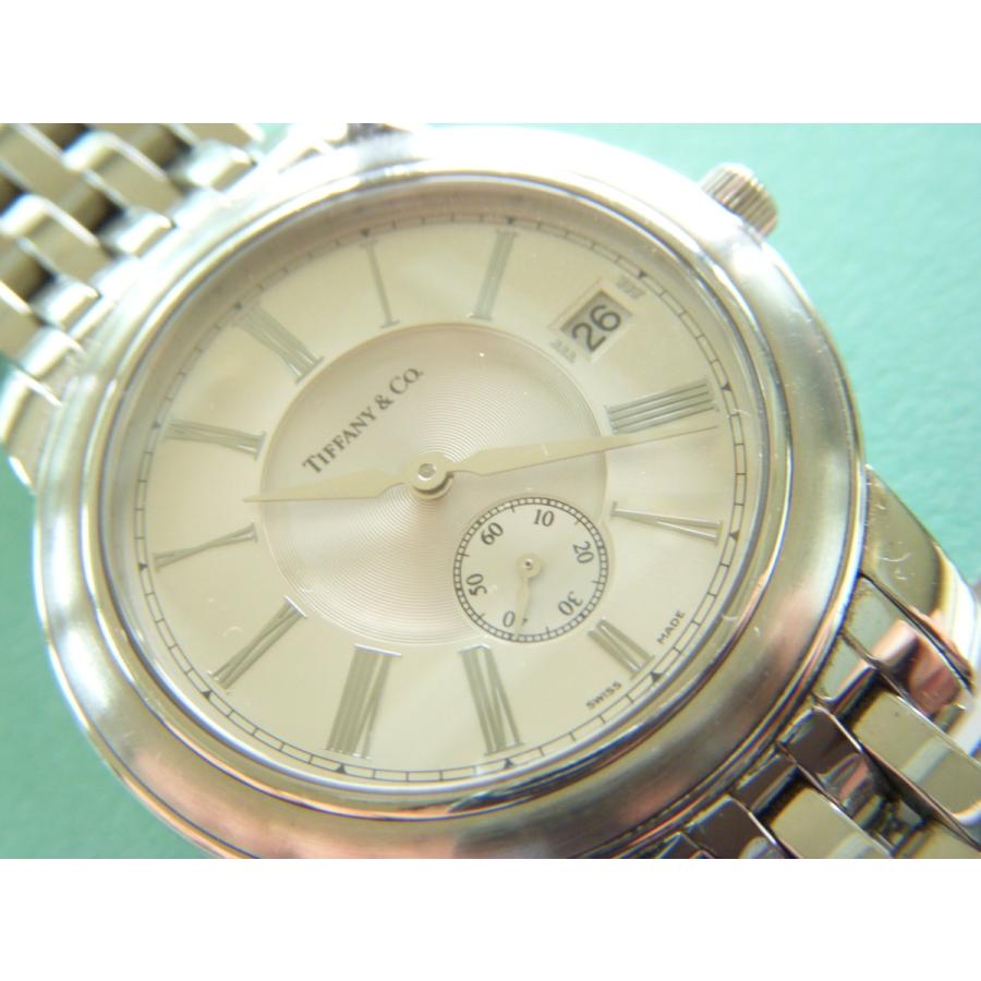 とちぎ屋 ｔｉｆｆａｎｙ ティファニー マークラウンド スモールセコンドｓｓ メンズ腕時計 新宿 高島屋百貨店購入品 h263 とちぎ屋ショッピング店 通販 Yahoo ショッピング