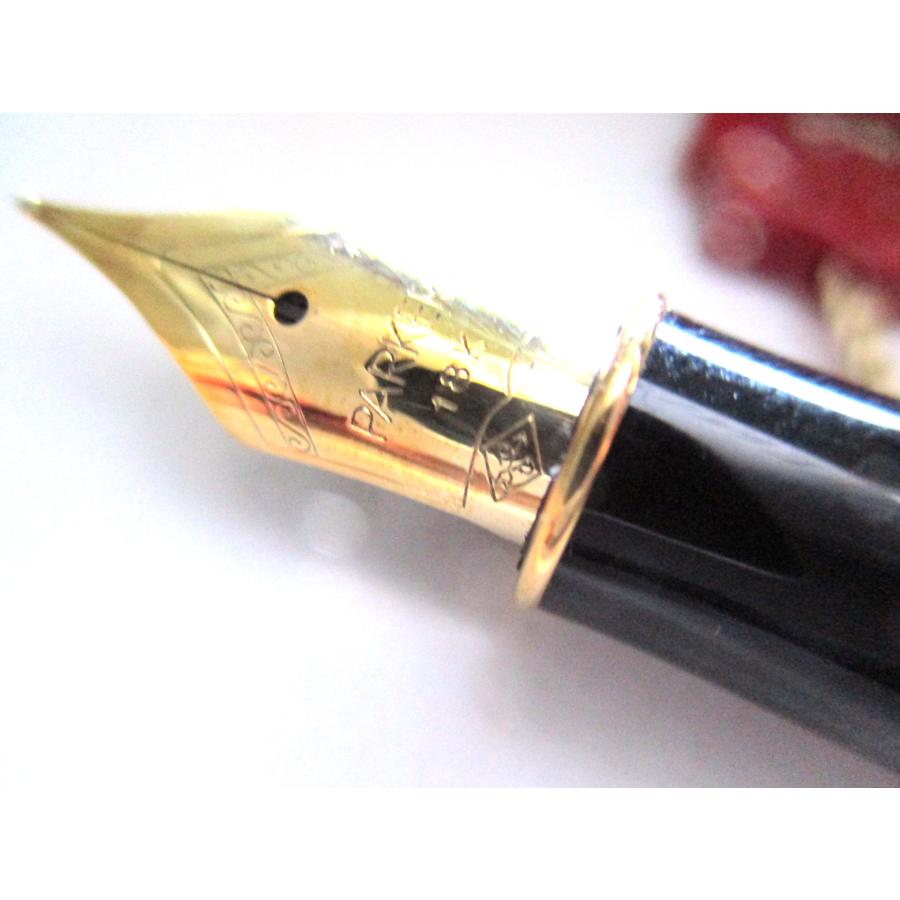 ★とちぎ屋！【ＰＡＲＫＥＲ ＳＯＮＮＥＴ（パーカーソネット）】万年筆 ペン先（１８Ｋ ７５０）Made In FRANCE★｜n783yuuto4041｜06