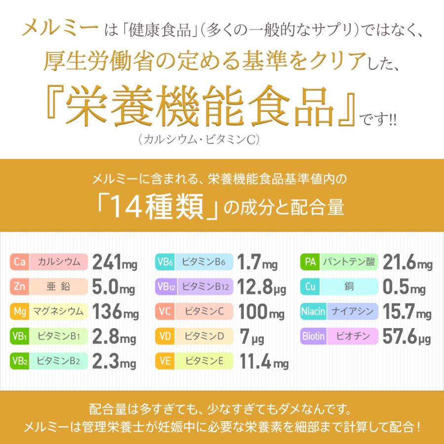 メルミー 葉酸 葉酸サプリ 葉酸サプリメント 妊活 妊娠 妊娠初期 妊娠