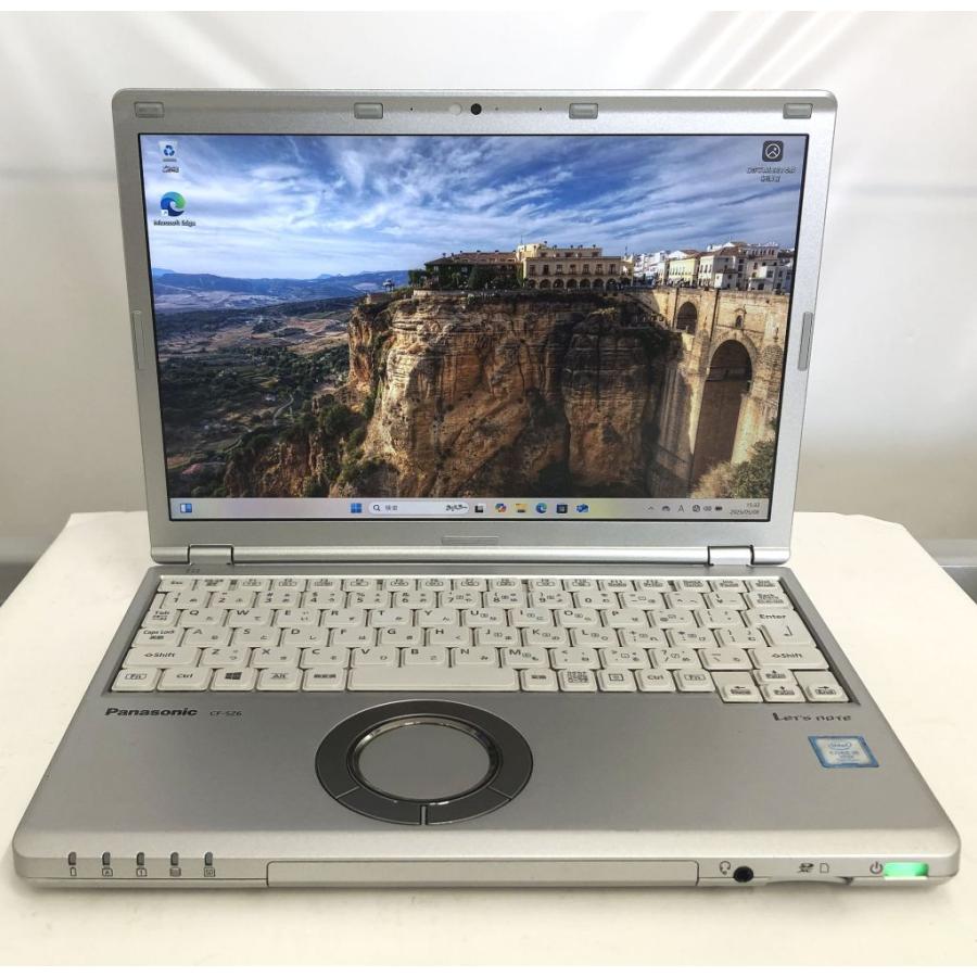 Panasonic - 【Core i5-7世代】【1920×1200(WUXGA)】中古ノートパソコン Panasonic Let’snote SZ6 SSD256GB Windows11 無線LAN搭載【H25050801】 Let's note 【Core i5-7世代】【無線LAN内蔵】Windows11 中古
