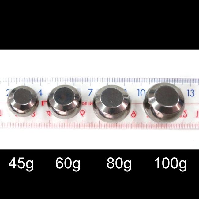 ボンバーヘッドTG 80g ノンペイント/無塗装 : NABURA釣具 - 通販