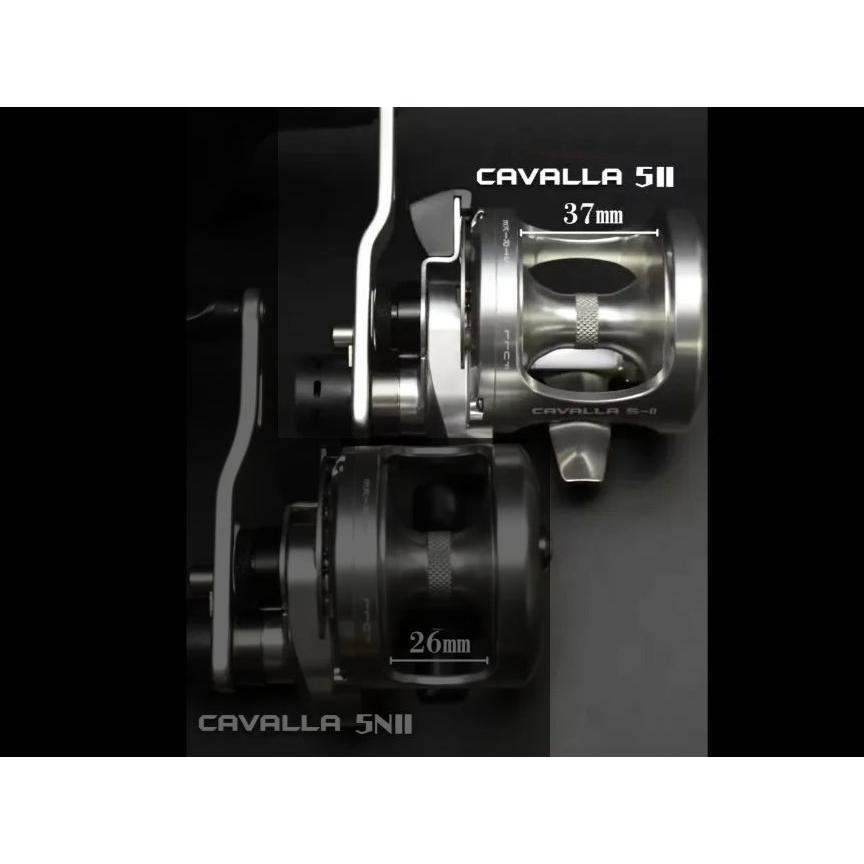 カバラ5II 4号420m レバードラグ 2スピード OKUMA CAVALLA 5II