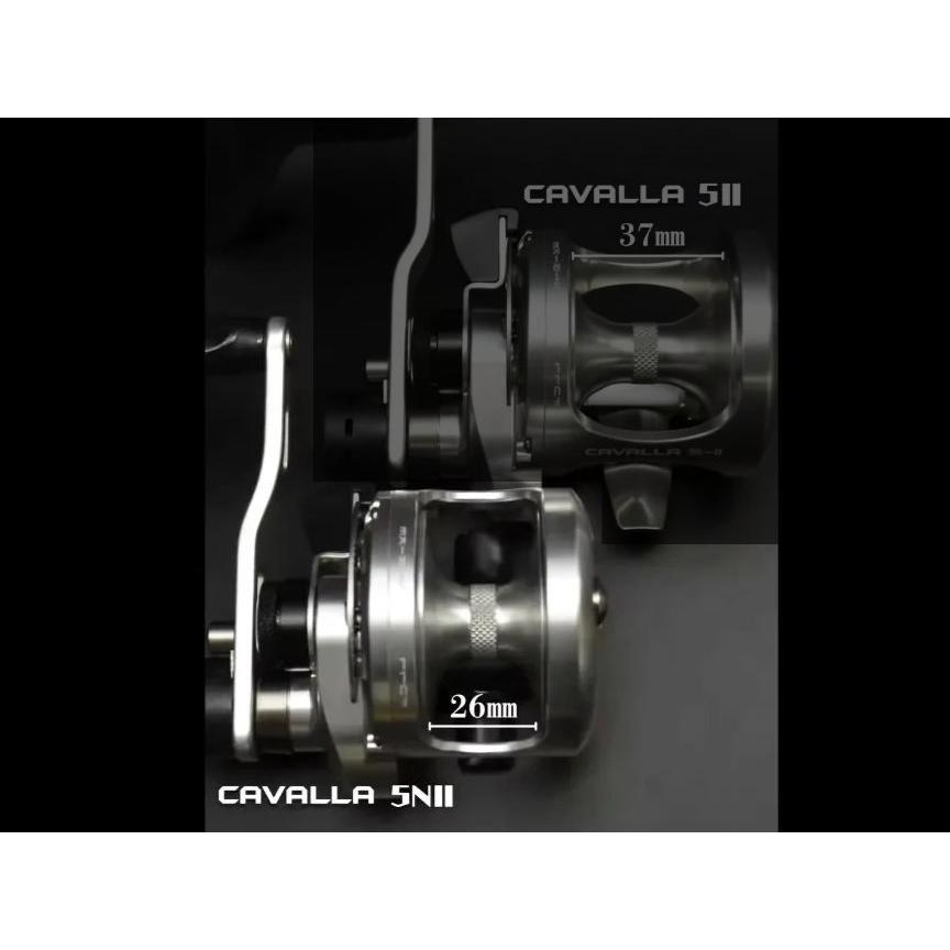 カバラ5NII 4号300m レバードラグ 2スピード OKUMA CAVALLA 5II