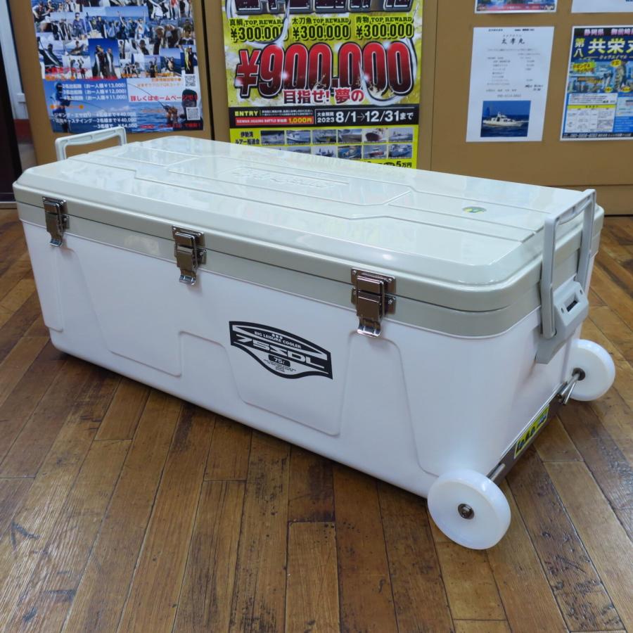 ビックレジャークーラー　75Ｌ♪ ○ビッグレジャークーラー 75L 保冷力抜群大容量クーラー