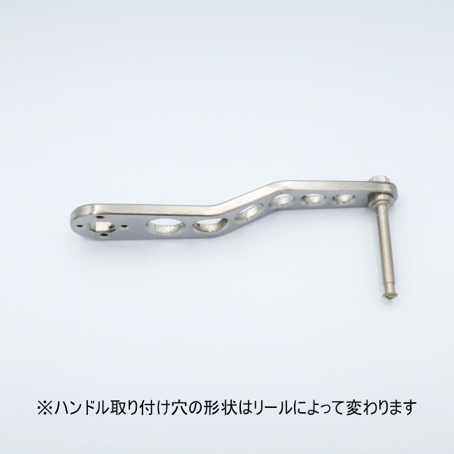 ABU LJ-4専用ロングハンドル　ミゾハン/ドットタイプ/105mm 110mm