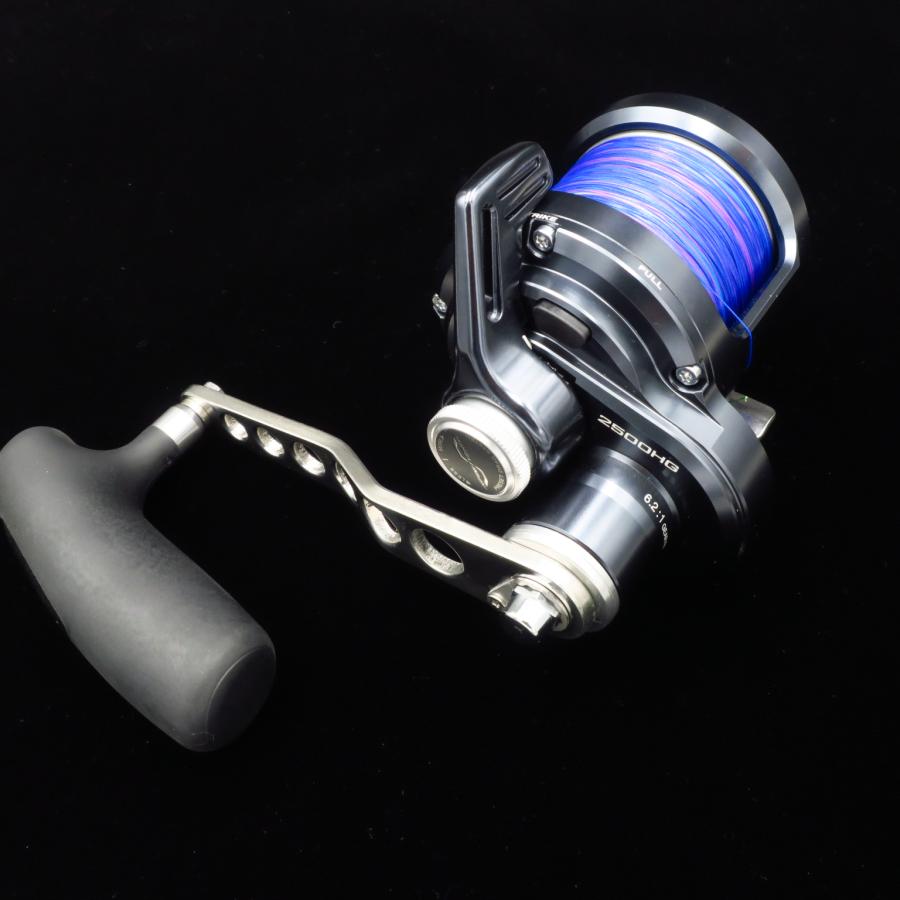 シマノ8x5専用ロングハンドル ミゾハン/ドットタイプ/100・110 シマノ8x5専用ロングハンドル ミゾハン/ドットタイプ/100・110