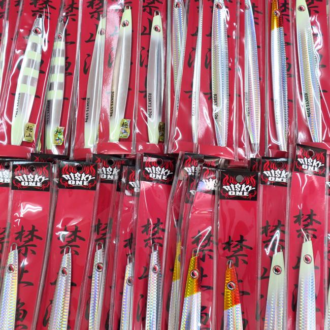 リスキー1 170g 鳥羽の定番ジグ！老舗遊漁船ファイヤードルフィン宮本