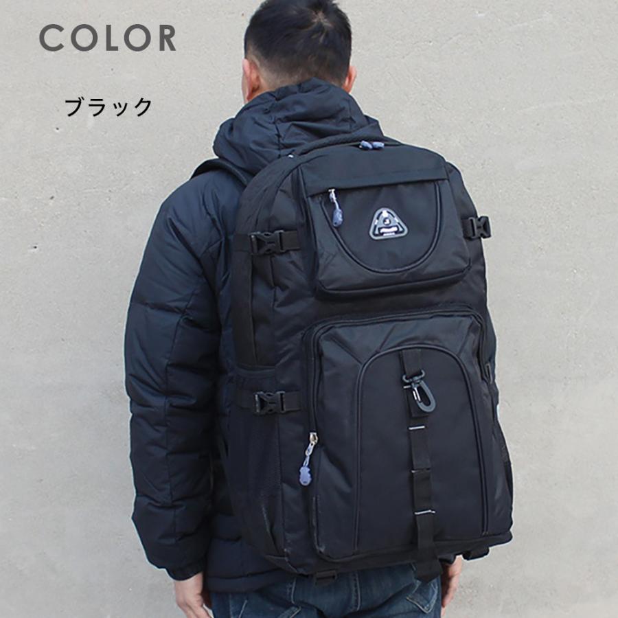 リュック 40l 30l メンズ アウトドア outdoor  登山 黒 大人 釣り 旅行 防災 リュック リュックサックメンズ 大容量 大きめ エコバッグ レディース｜nachtwaechtershop｜03