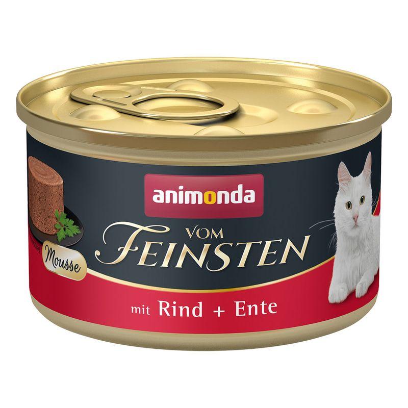 最短賞味2027.11・アニモンダ 猫用 フォムファインステン ムース 牛・鴨 85g缶83035成猫用ウェットANIMONDA正規品 | アニモンダ | 02