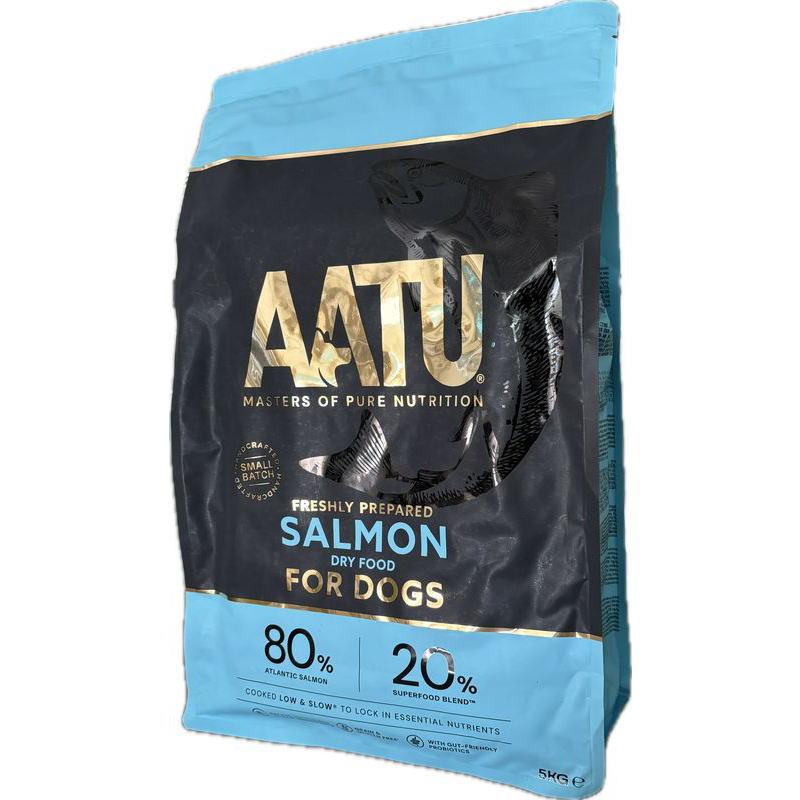 おまけ付き！最短賞味2027.1.13・リニューアル品アートゥー サーモン 5kg犬用ドライ穀物不使用ドッグフードAATU正規品aa11916 | アートゥー | 02