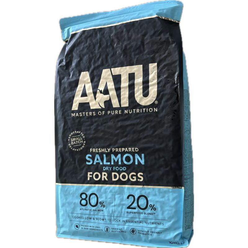 おまけ付き！最短賞味2027.2.19・リニューアル品アートゥー サーモン 10kg犬用ドライ穀物不使用ドッグフードAATU正規品aa11923 | アートゥー | 02
