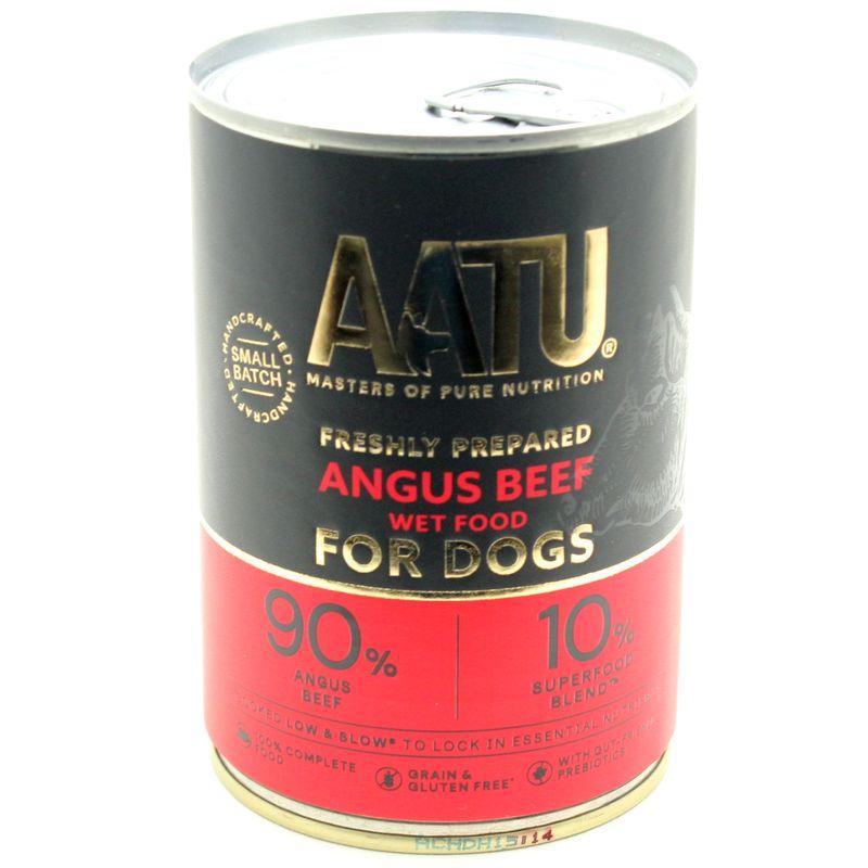 最短賞味2028.5・AATU アートゥー 90％アンガスビーフ 400g缶 成犬用ウェット 総合栄養食 正規品 aa14580 | アートゥー | 02