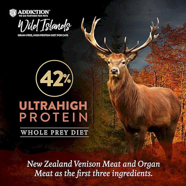 最短賞味2027.5.9・アディクション 猫 ワイルドアイランズ キャット フォレストミート900g全年齢猫用ドライ正規品adc12186 | YKエンタープライズ | 01