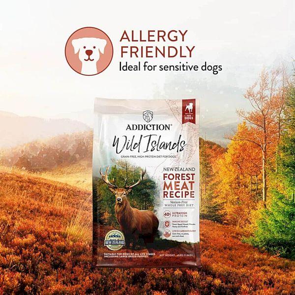 最短賞味2027.10.18・アディクション 犬 ワイルドアイランズ ドッグ フォレストミートレシピ900g全年齢犬用ドライ正規品add11189 | YKエンタープライズ | 01