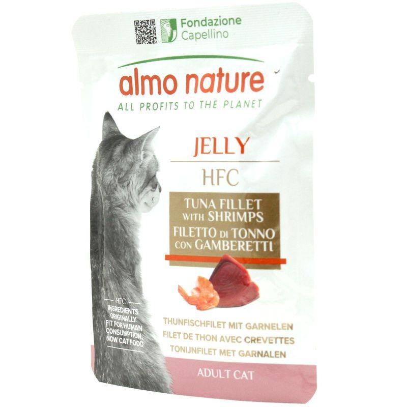 最短賞味2027.7・アルモネイチャー 猫パウチ まぐろとえびジェリー 55g alc5045p成猫用一般食ウェット正規品 | アルモネイチャー | 01
