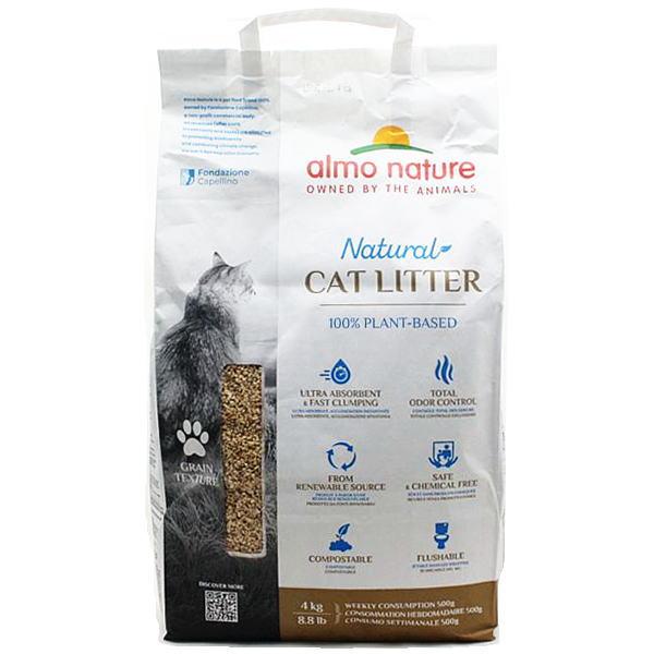 アルモネイチャー 猫砂 キャットリター グレインテクスチャー 4kg/alc80天然成分100％とうもろこしalc80 | アルモネイチャー | 01