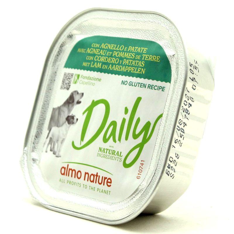 最短賞味2027.8・アルモネイチャー 犬 デイリーメニュー ラムとポテト入り 100g ald220成犬用ウェット総合栄養食 | アルモネイチャー | 01