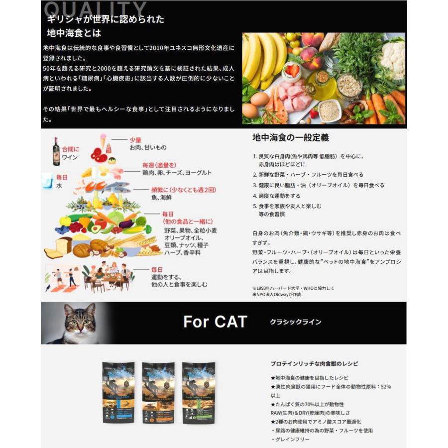 最短賞味2025.11.7・アンブロシア 猫 キャットターキー＆ヘリング 1.5kg 全猫用 特にインドア/避妊去勢/仔猫ドライフード正規品amb32255｜nachu｜03