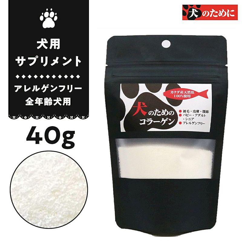最短賞味2027.5・Biペットランド 犬のためのコラーゲン 40g bi35945犬用サプリメント | ミルク本舗