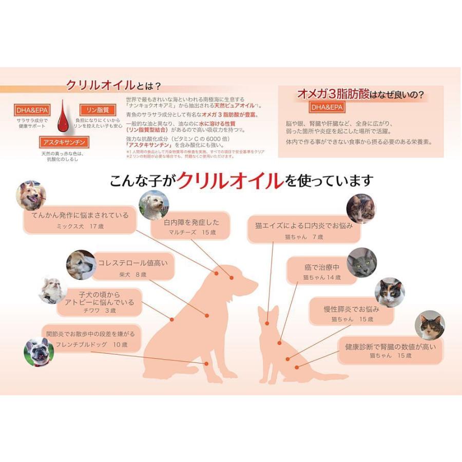最短賞味2023.4 プチクリルオイル 30粒 犬猫用 毎日続々入荷 