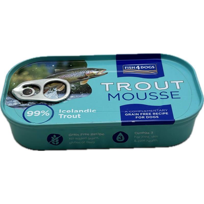 NEW 最短賞味2029.12・フィッシュ4ドッグ トラウトムース 90g缶犬用ウェット一般食FISH4DOGS正規品f4d18746 | フィッシュ4 | 02