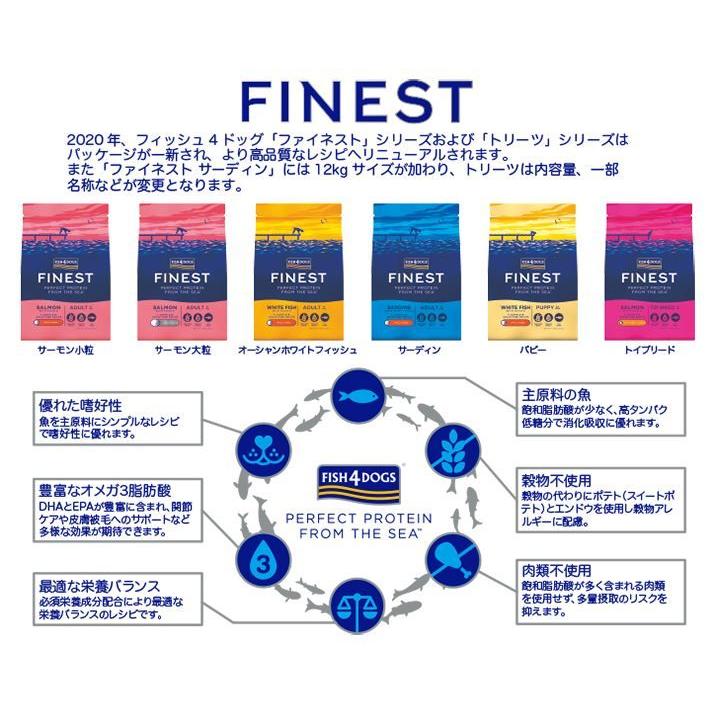 最短賞味2027.3.27・フィッシュ4ドッグ パピー 400g仔犬 子犬用 穀物不使用ドッグフードFISH4DOGS正規品f4d80017 | フィッシュ4 | 03