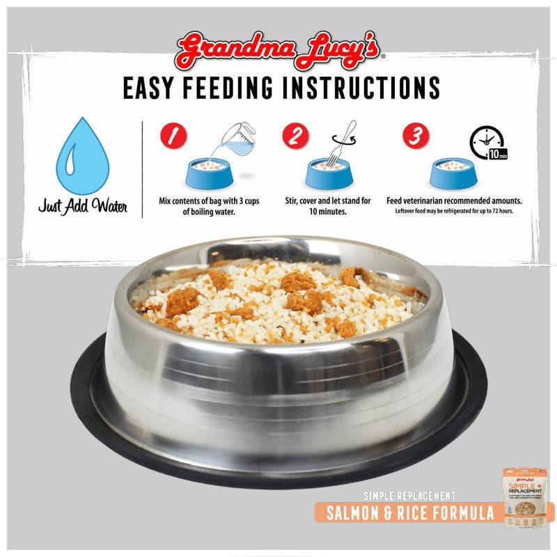 最短賞味2026.8.29・グランマ・ルーシーズ シンプル リプレースメント サーモン198g gl28036犬猫用 胃腸ケア 正規品gl28036 |  | 01