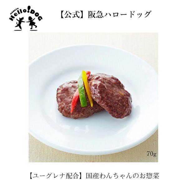 最短賞味2027.1・阪急ハロードッグ eugreen 馬肉ハンバーグ70g犬用レトルトお惣菜ユーグレナ配合hd01305/139649 |  | 01