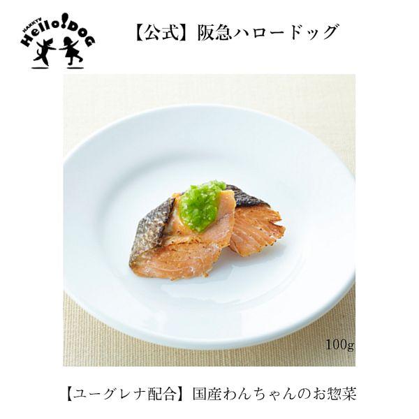 最短賞味2027.9・阪急ハロードッグ eugreen 鮭のグリーンソース100g犬用レトルトお惣菜ユーグレナ配合hd01343/139653 |  | 01