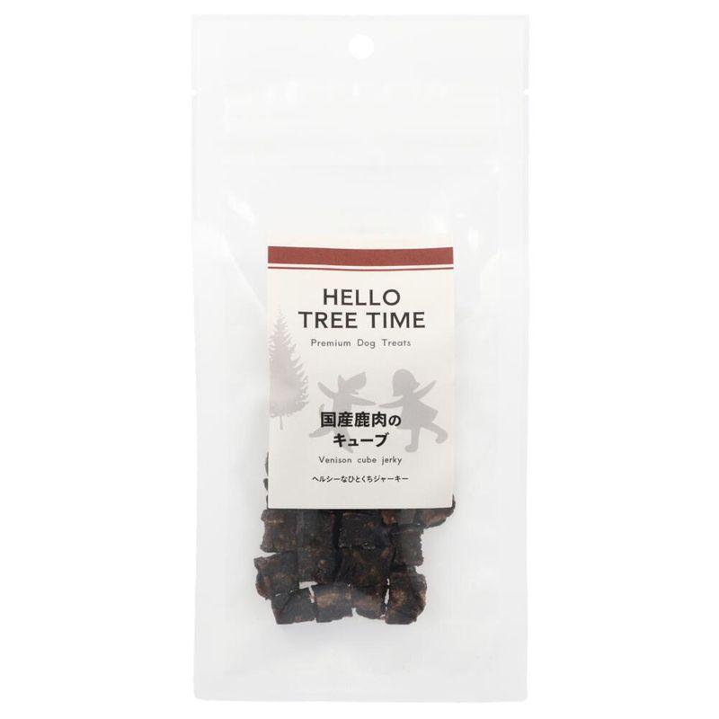 最短賞味2027.5・阪急ハロードッグ Hello Tree Time 国産鹿肉のキューブ 25g犬用おやつhd27886 |  | 01