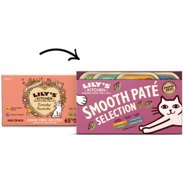最短賞味2027.1・リリーズキッチン 猫 毎日のお気に入り猫マルチパック8x85g licm01猫用ウェット総合栄養食Lily's Kitchen正規品 | LILY'S KITCHEN | 01