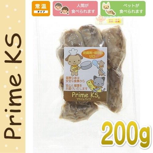 最短賞味2027.8・プライムケイズ 無薬飼育鶏かぶりつき 200gレトルト犬猫用トッピング無薬飼育 国産 無添加Prime KSさかい企画pr10894 | プライムケイズ