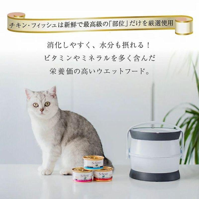 最短賞味2028.10・シシア 猫 (ツナwithキウイ)75g缶 scc355成猫用ウェット キャットフード※在庫限り終売 | シシア | 04