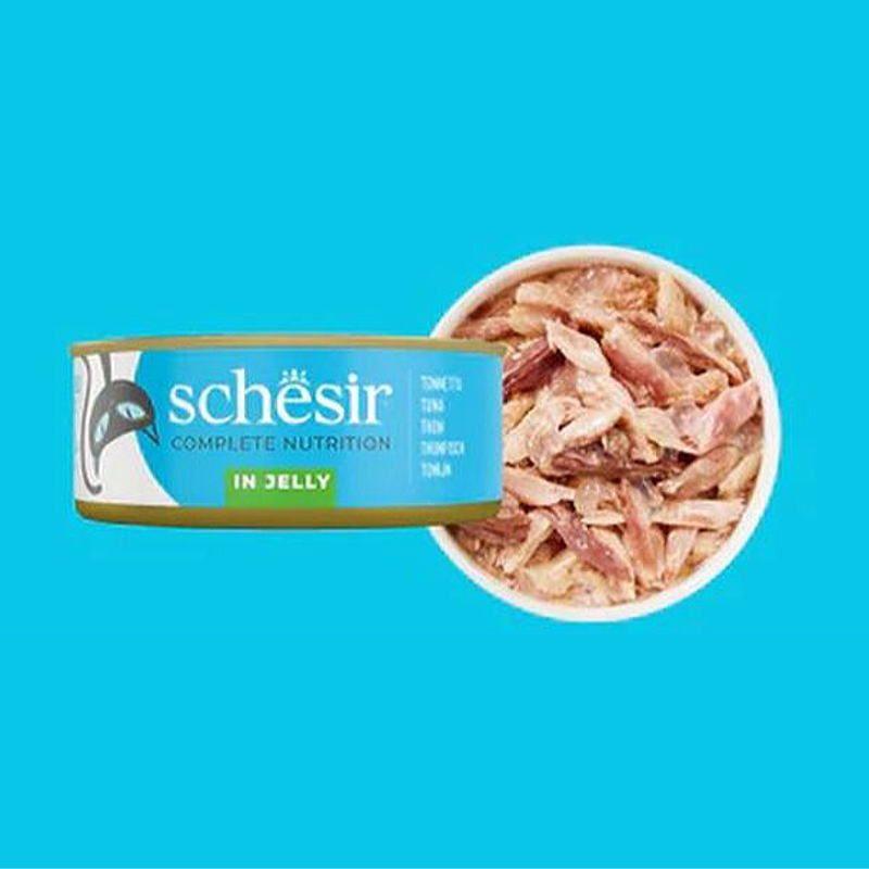 NEW 最短賞味2029.3・シシア 猫 ゼリータイプ ツナ50g×6個パック scc53007成猫用総合栄養食キャットフードSchesir正規品SALE | シシア | 01