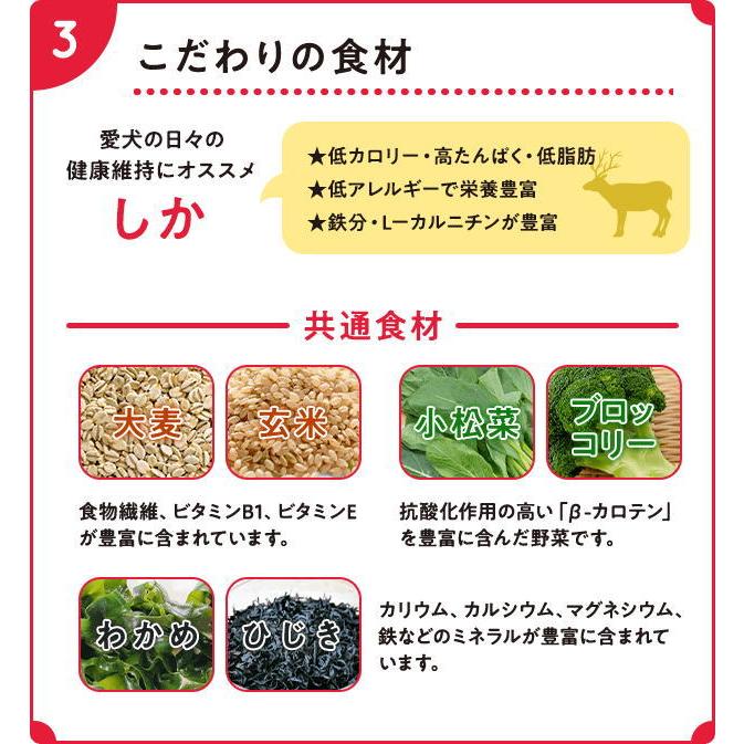 最短賞味2026.9.28・京丹波自然工房 × Smiley (スマイリー) 鹿肉 ごはん 600g全年齢犬用一般食ドライ正規品sm34221 | Smiley（ペット用品） | 06