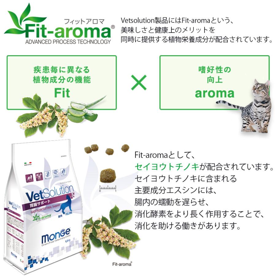 最短賞味2027.8.2・ベッツソリューション 猫用 胃腸サポート 400g療法食 消化器疾患対応 モンジ正規品ve83019 |  | 03
