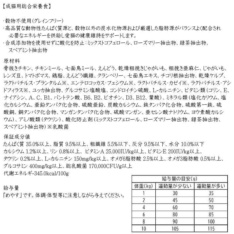 最短賞味2027.10.10・ウェルネス 猫 ヘルシーバランス チキン1.2kg(400g×3袋)室内猫用(1歳以上)キャットフード正規品we42865 | WELLNESS（ペット） | 04