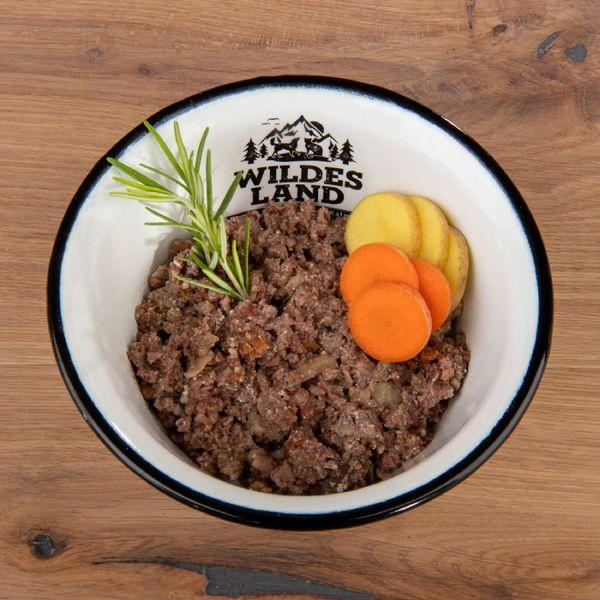 最短賞味2027.9・ワイルドランド 犬 Bio ビーフwithポテト ニンジン＆ズッキーニ入り125gパウチwl08352成犬用総合栄養食/※在庫限り終売 |  | 01