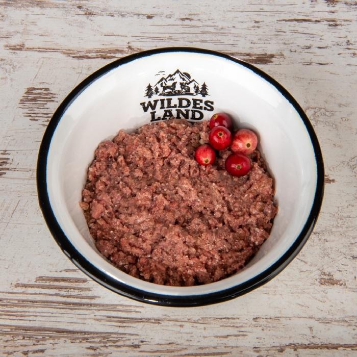 最短賞味2027.11・ワイルドランド 仔牛＆ダック クランベリー入り 100gパウチwl12342成猫用総合栄養食/穀物不使用 ※在庫限り終売 |  | 02